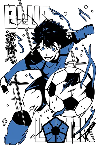 Isagi – Ego Awakening - blue lock, isagi yoichi, ego striker, soccer anime, football anime, spatial awareness, striker vision, sports anime, manga series, japanese anime, anime art, goal hunter, blue lock player, evolution, anime aesthetic
