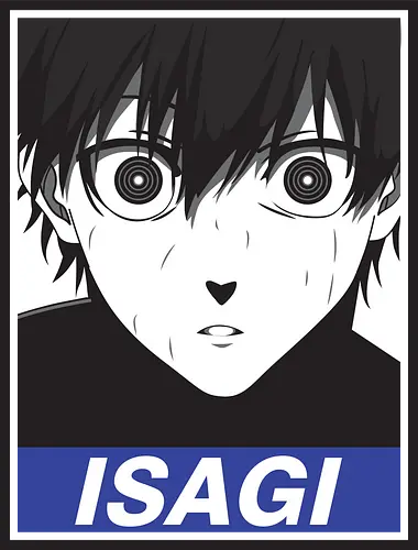 Isagi – Vision of the Goal - blue lock, yoichi isagi, anime striker, soccer anime, football anime, goal vision, strategic player, sports anime, manga series, japanese anime, anime art, striker growth, blue lock team, match reading, anime aesthetic
