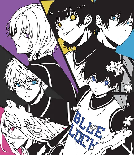 Blue Lock – Ego vs Teamwork - blue lock, soccer anime, football anime, ego vs teamwork, striker philosophy, sports anime, competitive manga, japanese anime, anime art, team match, striker ego, blue lock project, goal scoring, anime aesthetic