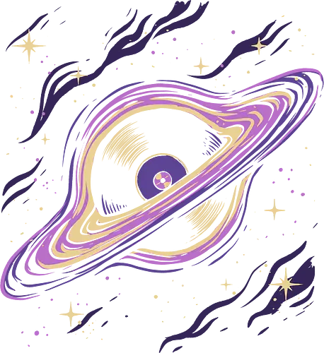 Vinyl Black Hole - black hole, event horizon, galaxy, gravity, music, music production, record, singularity, space, stars, universe, vinyl, vinyl collector, vinyl junkie, wormhole
