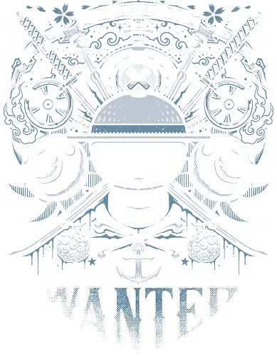 Wanted Pirates - anime, manga, tv series, sea, pirate, pirates, skull, katanas, swords, boat, treasure, fruit, vintage, marine, navy