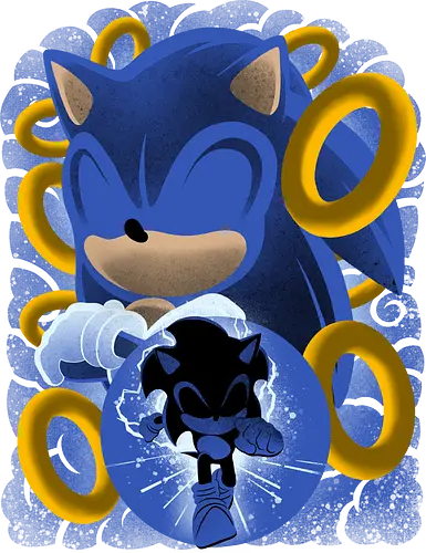 Classic Blue Hedgehog - Hedgehog, hedgehog, game