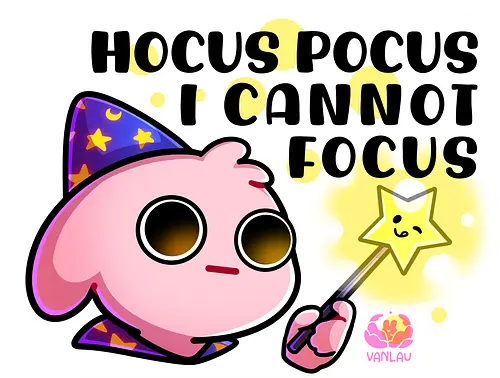 Hocus Pocus, i cannot focus - hocus pocus, focus, funny, lustig, meme, bunny, rabbit, comic