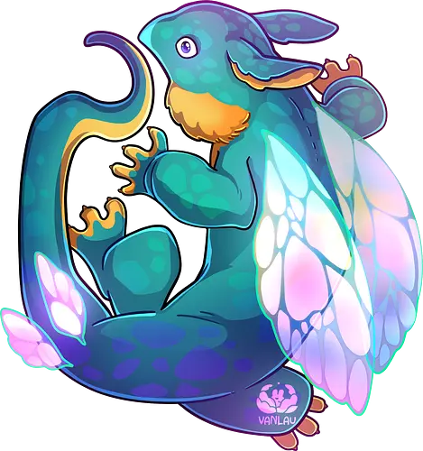 Owlard - cute, niedlich, creature, lizard, echse, eule, owl, fairy