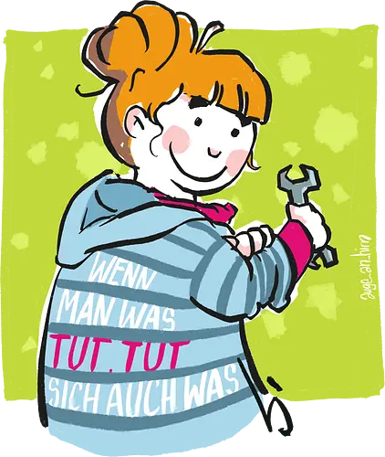 Wenn man was tut... - Ringelpulli, Weisheit, Spruch, Motivation