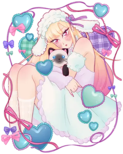 Kawaii Kaiwai - kawaii, anime, bisque doll, pastel