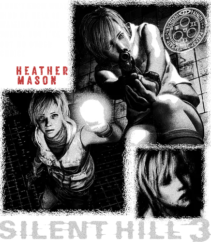 Vintage Silent 3 Hill Heather Mason T-Shirt, Bootleg Style - horror game shirt, vintage gamer tee, scary game shirt, silent hill shirt, silent hill f, gamer gift men, retro game tee, cool gamer shirt, spooky fan tee, dark video game, survival horror tee, silent hill 3 shirt, silent hill 3