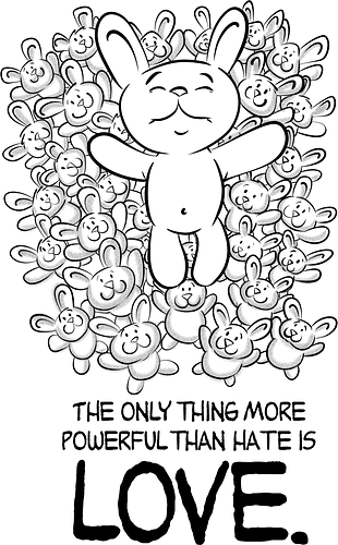 The only thing more powerful than hate is love. - Bad Bunny, Super bowl, fuck ice, Halftime, reggaton