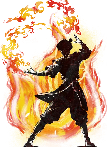 Dancing with fire - avatar the last air bender, Fire Nation, Prince Zuko, tv show, anime, television, fantasy, cute, kids, Aang