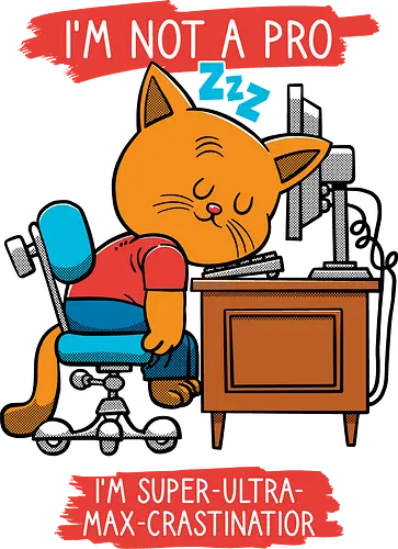 Expert - Cats, Office, Procrastinator