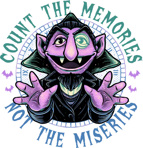 Count the Memories - TV show, vampire, Dracula, funny, inspirational, motivational, memories