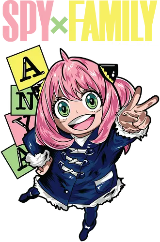 Anya Spy - spy x family, anya forger, anime girl, kawaii anime, telepath girl, cute anime, comedy anime, manga anime, anime art