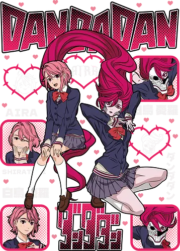 Aira Shiratori Dandadan - dandadan, aira shiratori, anime girl, supernatural anime, psychic powers, manga anime, japanese anime, anime art, otaku style