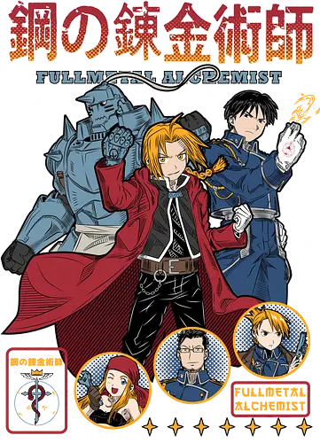 Fullmetal Alchemist - fullmetal alchemist, brotherhood anime, alchemy powers, elric brothers, fantasy shonen, manga series, japanese anime, anime art, otaku style