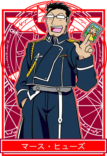 Maes Hughes Full Metal - fullmetal alchemist, maes hughes, amestris military, anime character, emotional anime moment, brotherhood anime, manga anime, japanese anime, anime art