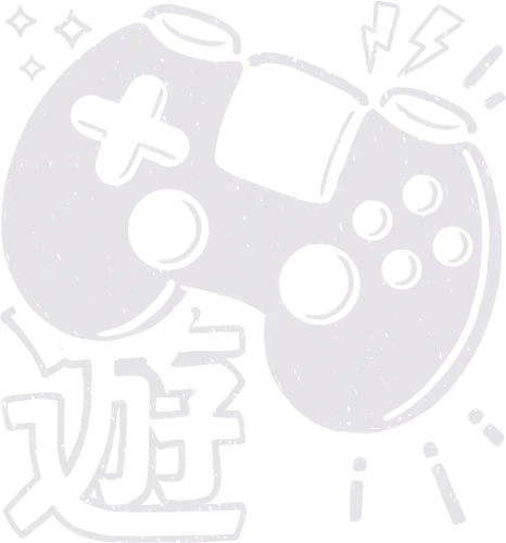 90s Gaming Controller Monochrome - joystick, gaming controller, arcade, retro, 8 bit, gamer, vintage, old school, 90s, video game, monochrome, love, geek, aesthetic, xmorfina