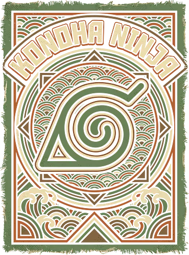 Konoha Ninja - konoha ninja shirt, hidden leaf village t-shirt, shinobi symbol graphic tee, japanese wave anime clothing, seigaiha pattern ninja top, retro anime aesthetic streetwear, minimalist ninja fan merch, will of fire t-shirt, vintage japanese graphic shirt, leaf village emblem apparel, moss green anime top, traditional japanese art clothing, ninja lineage t-shirt, hidden village shinobi gear, geometric anime design, classic manga fan gift, earth tone streetwear, leaf village insignia shirt, stylish otaku fashion