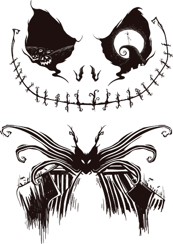 Jack's Lament - Nightmare - jack skellington, Nightmare, tim burton, kürbiskönig, halloween town, disney gothic, stop motion, jack lament, danny elfman, teetan, burton kunst, disney animation, halloween, dark ästhetik, sally jack