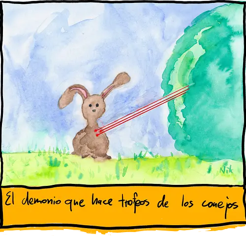 Armes Häschen - Predator, Kawaii, Kaninchen