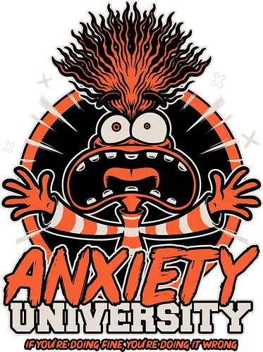 Anxiety College - Anxiety, College, Animation, Movie, Character, school, animated movies, animations, meltdowns, university, mascot