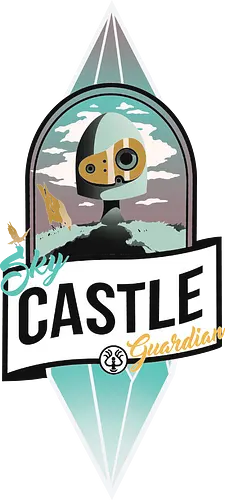 Sky Castle Guardian - Laputa Das Schloss im Himmel - schloss im himmel t-shirt, laputa, famous anime, hayao miyazaki, wächter roboter, anime kleidung, sky castle, teetan, tenkuu no shiro rapyuta, pazu und sheeta, joe hisaishi, steampunk anime, schwebende insel, ghibli kunst, japanische animation