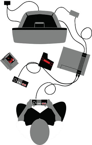 Retro-Konsolen-Nostalgie - 8-Bit-Ära - retro gamer t-shirt, 8-bit konsole, pixel art, klassische spiele, save point, videospiel nostalgie, gamer kleidung, nes klassiker, teetan, klassischer controller, spiel modul, zapper, duck hunt, 80er gaming, super mario bros