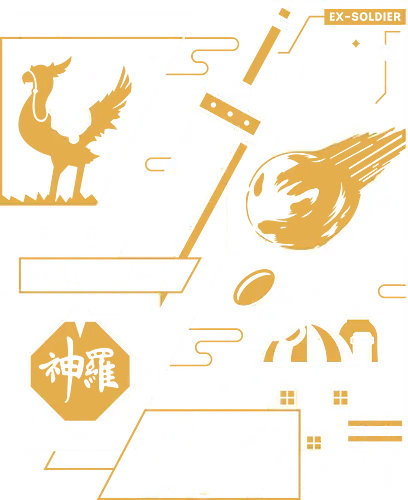 Strife Midgar Aesthetic - Final, final fantasy 7 rebirth, Cloud, Villain, red xiii, nanaki, tifa lockhart, aerith gainsborough, aeris, Kweh, Cactus, game, video games, shinra, avalanche, cloudy wolf, cloud strife cloudy wolf