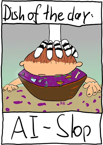 Dish of the day: AI-Slop - KI, AI, Kreativität
