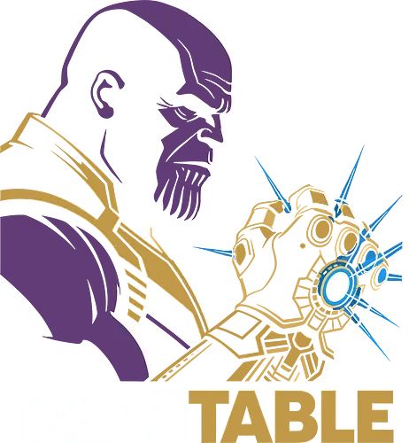 "Inevitable" Thanos Infinity - thanos inevitable shirt, infinity gauntlet t-shirt, mad titan graphic tee, comic book villain apparel, infinity stones design, purple and gold superhero shirt, cinematic villain streetwear, infinity war inspired clothing, endgame thanos top, cosmic gauntlet graphic, powerful villain t-shirt, marvel fan gift, bold comic art merch, gold gauntlet illustration, cosmic power apparel, iconic villain streetwear, snap of fingers shirt, high-contrast comic tee, epic battle graphic top