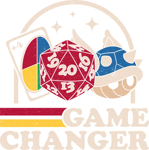 Game changer  - gamer, blue shell, competitive, d20, fantasy, funny, gaming, geek, humor, nerd, no mercy, racing, rpg, strategy, tabletop