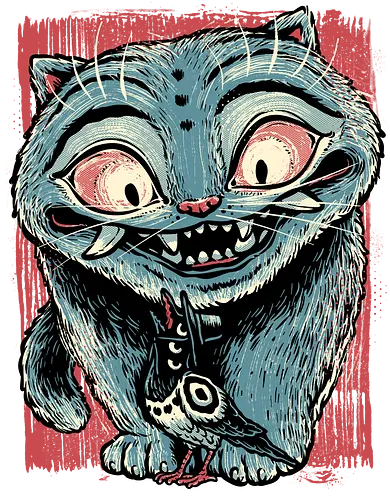 Tiger and Crow Duo - Movie, hunter, demons, tiger, crow, animal, animation, animated