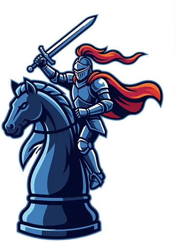 The Knight's Gambit - knight's gambit shirt, chess knight t-shirt, armored knight on horse design, epic fantasy chess apparel, strategy gamer graphic tee, medieval knight streetwear, chess piece illustration top, blue and orange fantasy art, grandmaster chess t-shirt, tabletop gaming clothing, knight rider fantasy merch, board game lover gift, tactical knight graphic, cool chess player shirt, warrior knight t-shirt, medieval armor streetwear, chess club apparel, fantasy sports style tee, epic move chess clothing
