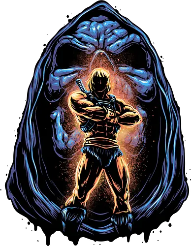 Shining Aura of Power - Comic, comic book, character, movie, animated, animation, superhero, universe