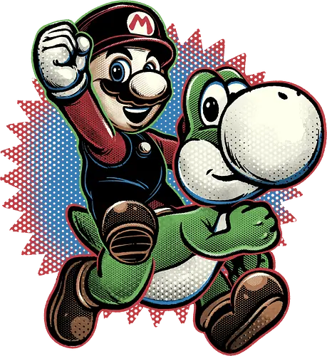 Ride the Green Dino - Gaming, gamer, video game, retro gamer, movie, adventure, animation, animated