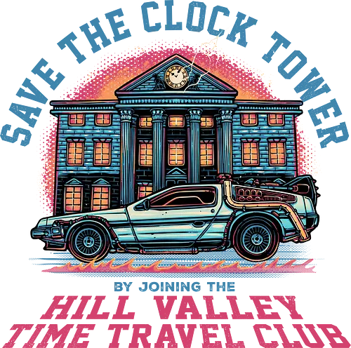 Save the Clock Tower - Movie, film, classic movie, time travel, family, sci-fi, comedy