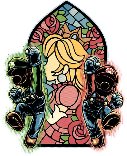 Stained Glass of Hope - Gaming, gamer, video game, retro gamer, movie, adventure, animation, animated