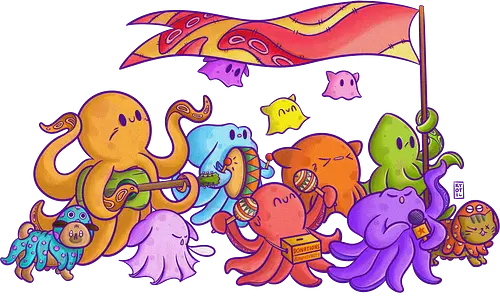 Octopus Parade