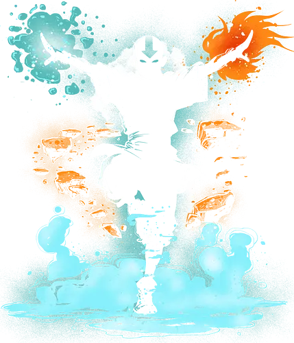 The elemental master - avatar Aang, fantasy, anime, tv show, air bender