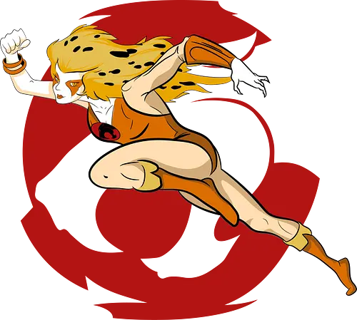 Cheetara – Speed of Thunder - cheetara, thunder cats, speed warrior, female fighter, retro cartoon, 80s animation, fast hero, warrior woman