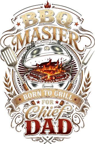 BBQ Master - Born to Grill - bbq, master, season, summer, humor, geek, beer, meat, food, foodie, sun, grill, beach