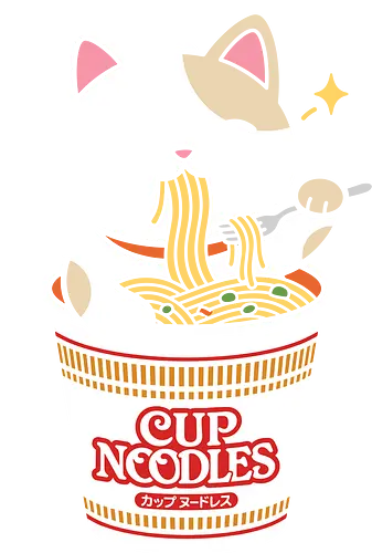 Cat Ramen: Slurp & Chill - Cat ramen, instant noodles shirt, kawaii cat art, cute kitten eating ramen, foodie apparel, cozy anime aesthetic, ramen lover gift, Japanese food art, cup noodles design, funny cat shirt