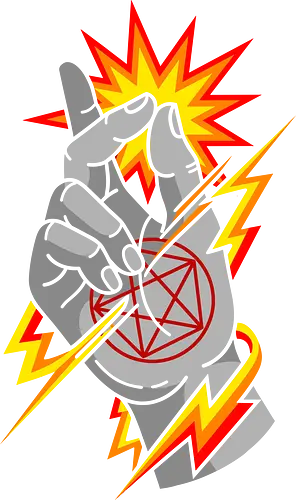 Snap of the Occult: Elemental Magic - Occult pentagram, magic snap, arcane energy, esoteric art, witchy aesthetic, supernatural graphic, dark magic symbol, gothic streetwear, comic book magic, mystical hand sign