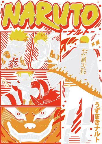 Hokage Dream - Shinobi, hokage, ninja anime, anime hero, village leader, shonen anime, anime battle, iconic character