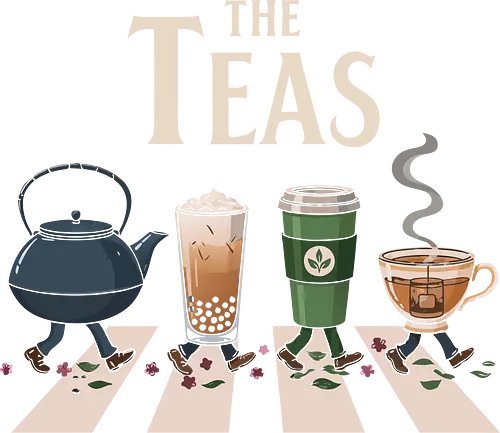 The Teas - beatles, the beatles, teas, comida, food, humor, lm2kone, cool, funny