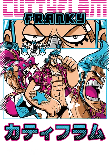 Super Cyborg - Pirate, franky, cyborg pirate, straw hat crew, anime mechanic, super robot, anime pirate, cola power