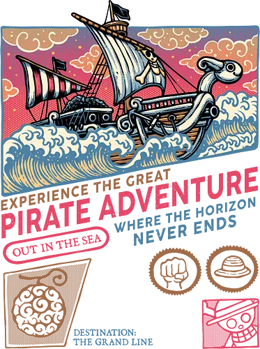 The Great Pirate Adventure - Anime, Manga, Japanese, TV series, pirate, TV show, animation, animated