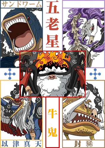 World Authority - Pirate, gorosei, five elders, anime villains, world government, manga panel, anime mystery, grand line