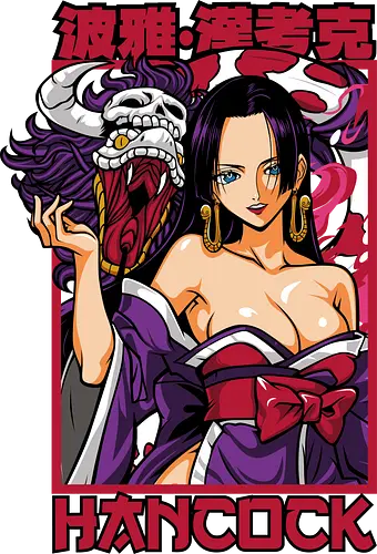 Snake Princess - Pirate, boa hancock, kuja empress, anime girl, pirate queen, anime aesthetic, grand line, manga art