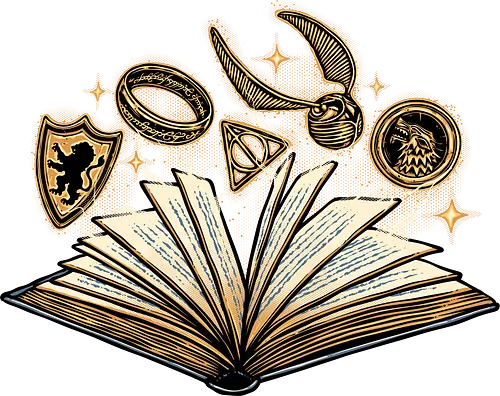 Magic Lives in the Pages - Books, book, novel, reading, magical, magic, fantasy, adventure, movies