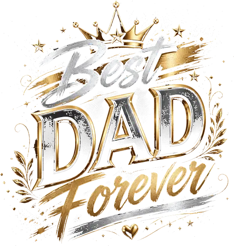Best Dad Forever  - Top Dad, dad, humor, geek, 80s, father, happy father's day, daddy, top, gift, funny, happy father's day, best dad, best, forever, motivational